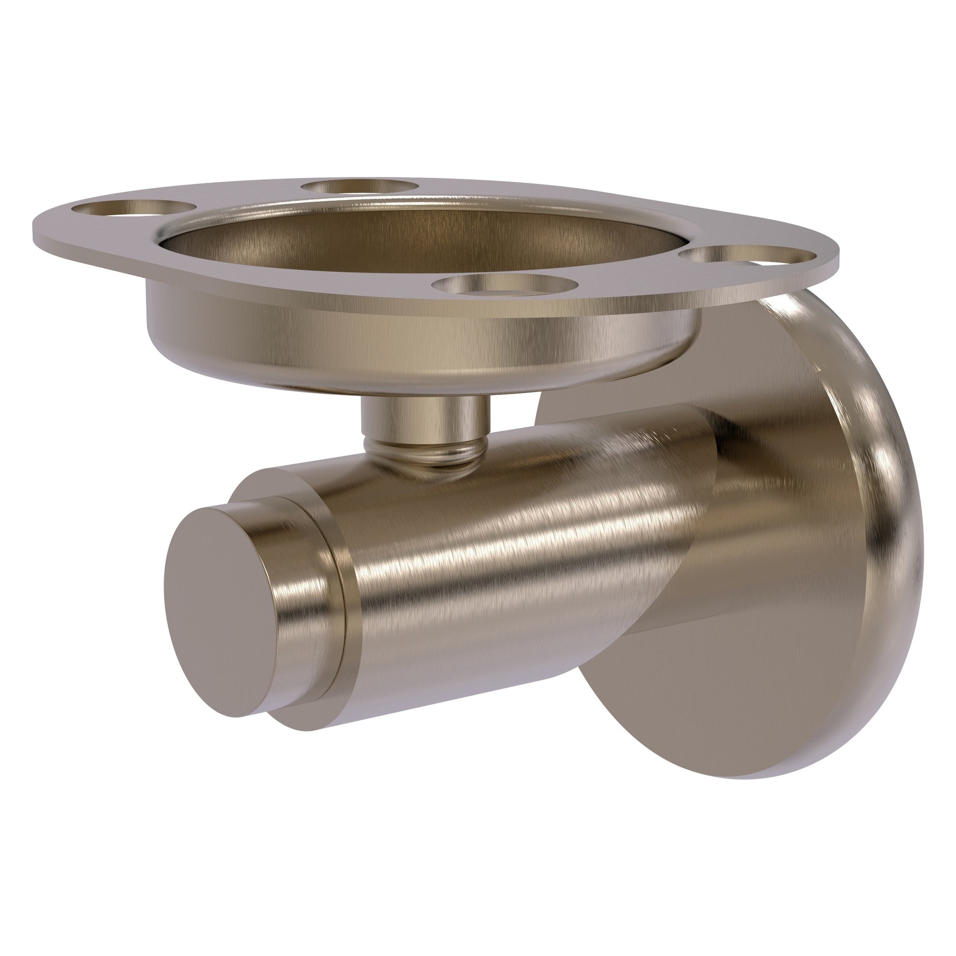 Allied Brass TR-26-PEW Tribecca Antique Pewter Tumbler and Toothbrush Holder