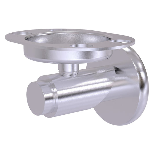 Allied Brass TR-26-SCH Tribecca Satin Chrome Tumbler and Toothbrush Holder