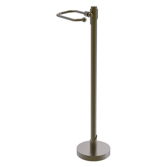 Allied Brass TR-27-ABR Tribecca Antique Brass Freestanding Toilet Tissue Holder