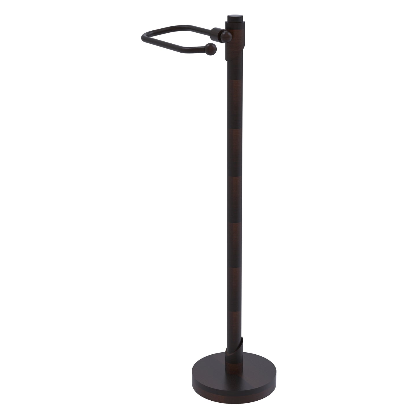 Allied Brass TR-27-VB Tribecca Venetian Bronze Freestanding Toilet Tissue Stand