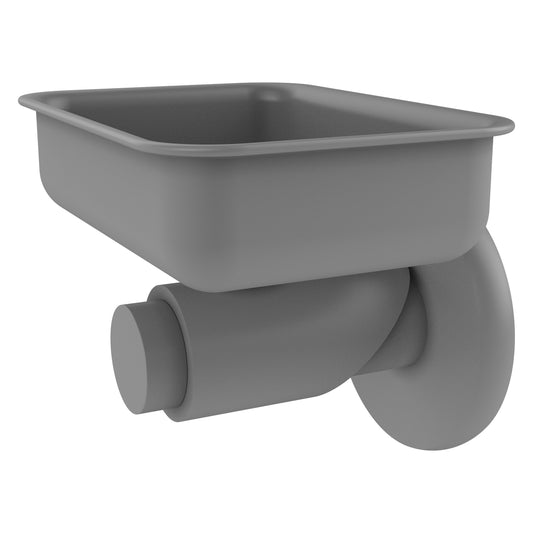 Allied Brass TR-32-GYM Tribecca Matte Gray Wall Mounted Soap Dish