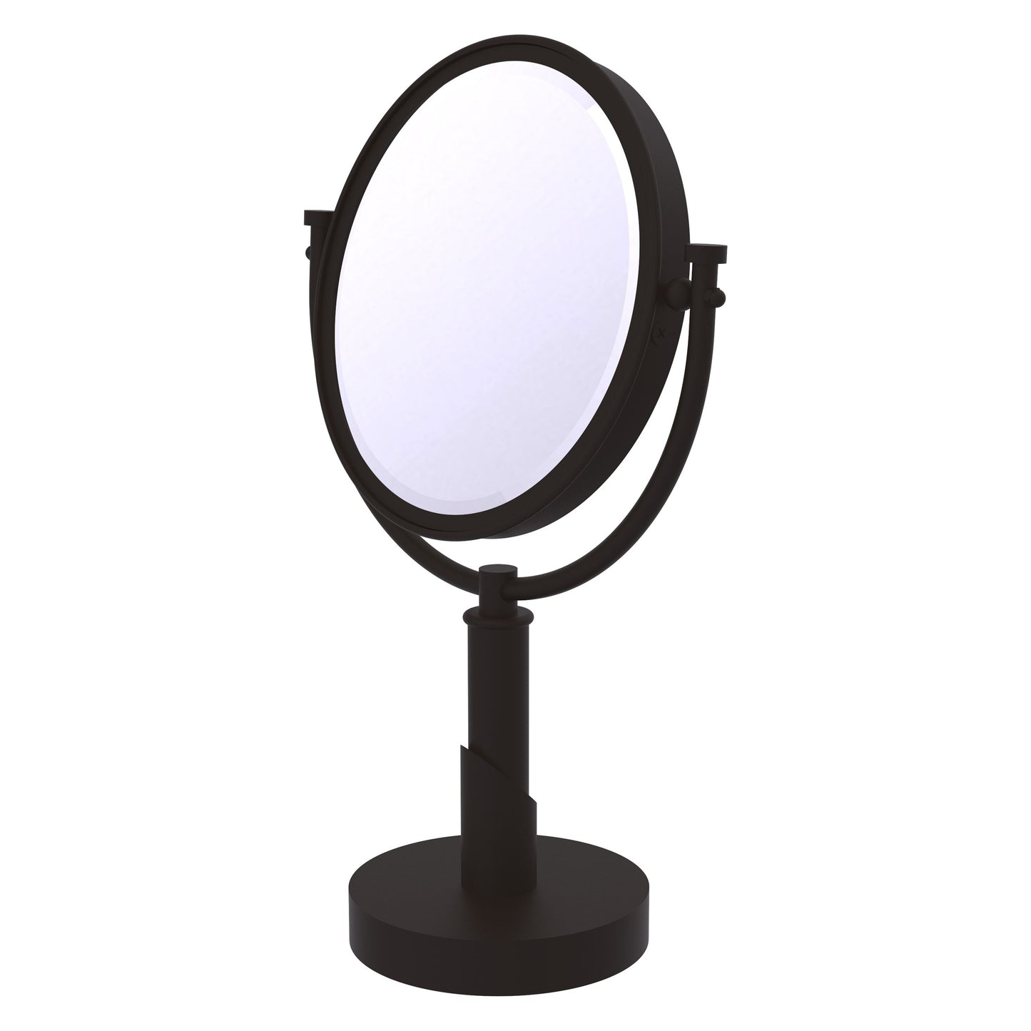 Allied Brass TR-4/4X-ORB Tribecca 8" Oil Rubbed Bronze Vanity Top Vanity Top Make-Up Mirror