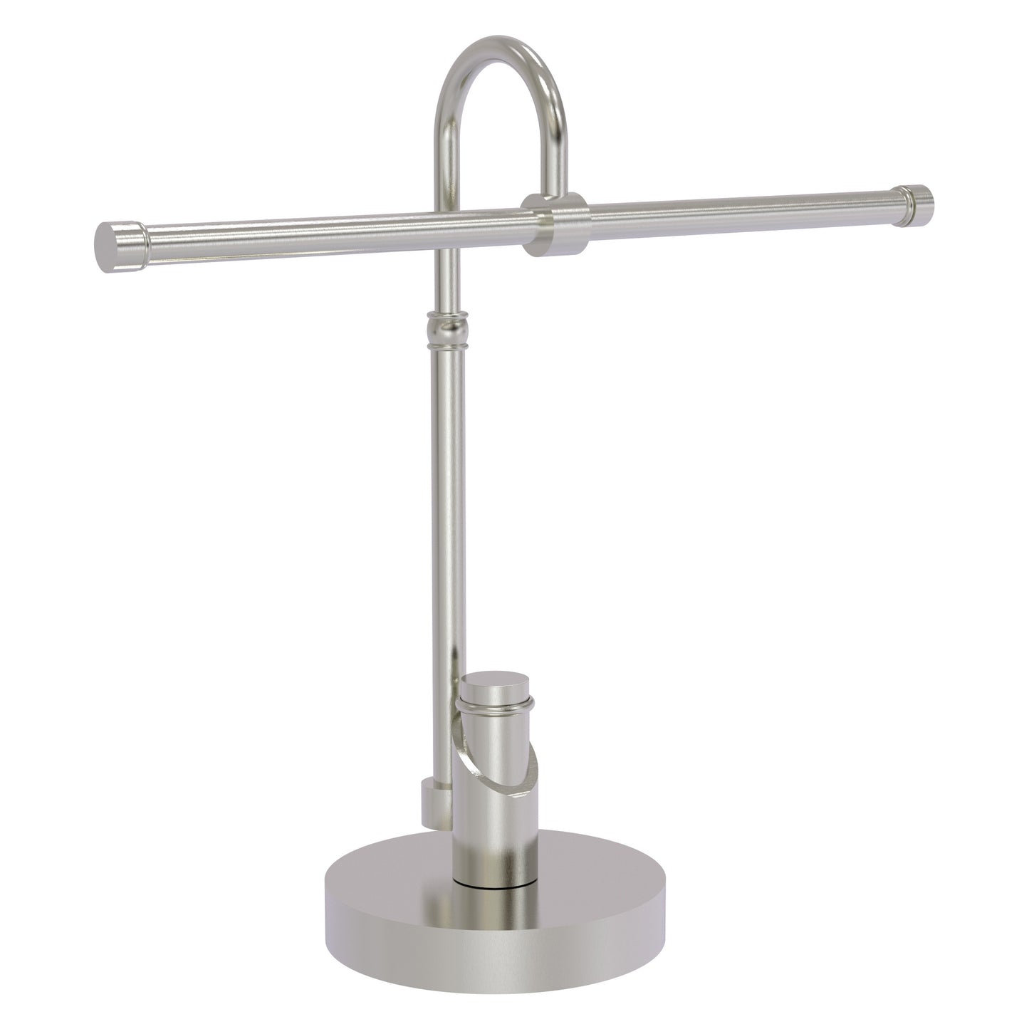 Allied Brass TR-52-SN Tribecca 2-Arm Satin Nickel Guest Towel Holder