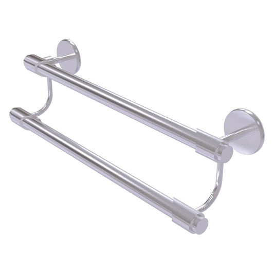 Allied Brass TR-72/18-SCH Tribecca 18" Satin Chrome Double Towel Bar