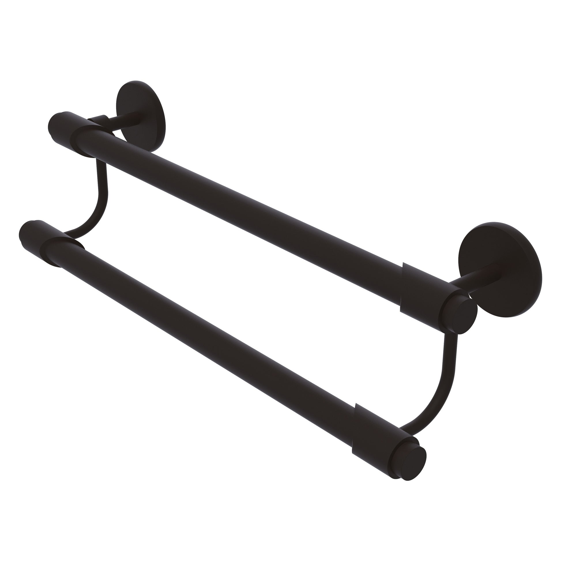 Allied Brass TR-72/24-ORB Tribecca 24" Oil Rubbed Bronze Double Towel Bar