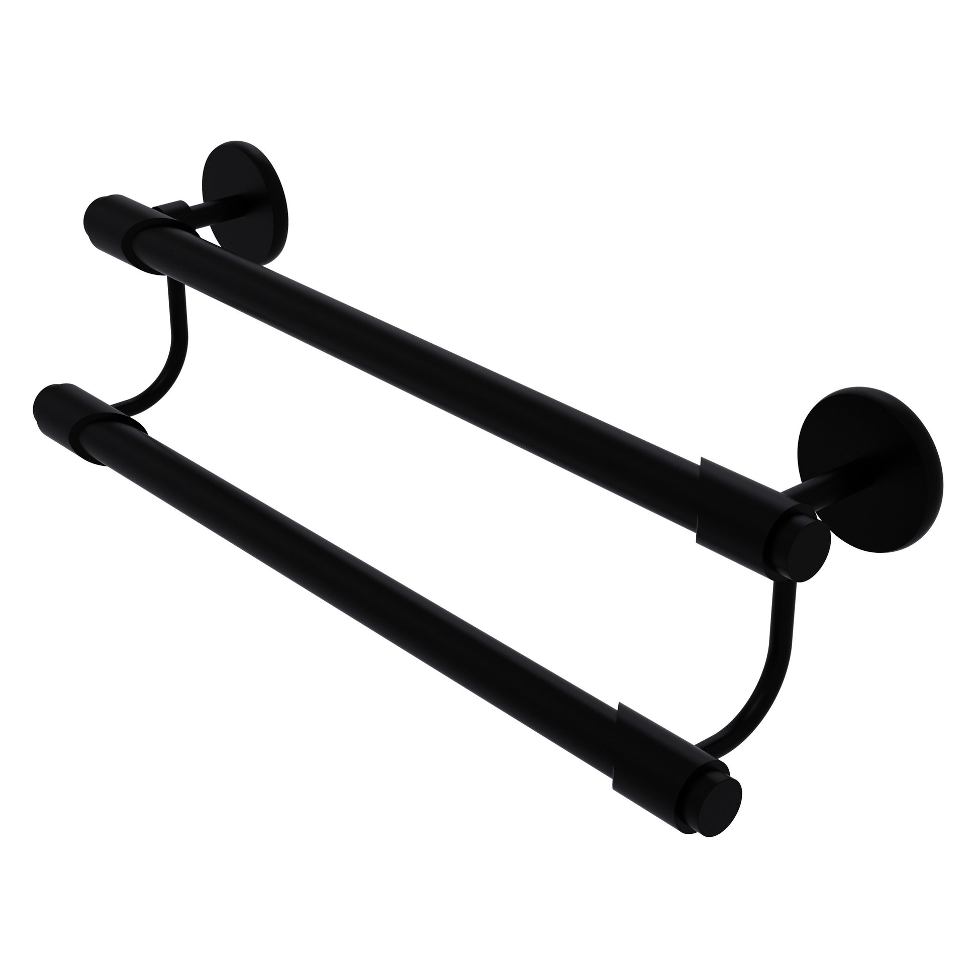 Allied Brass TR-72/30-BKM Tribecca 30" Matte Black Double Towel Bar