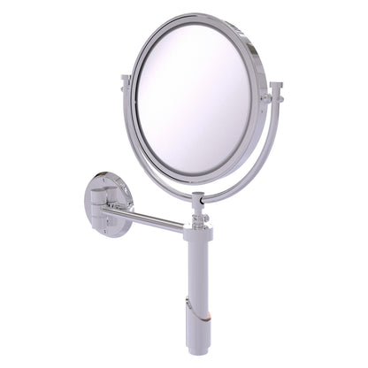 Allied Brass TRM-8/2X-PC Tribecca 8" Polished Chrome Wall Mounted Make-Up Mirror