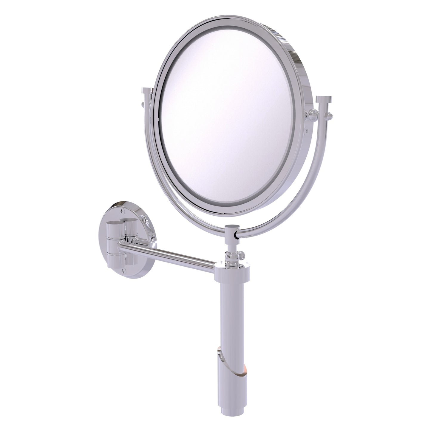 Allied Brass TRM-8/3X-PC Tribecca 8" Polished Chrome Wall Mounted Make-Up Mirror