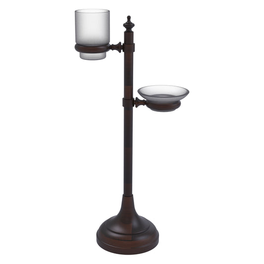 Allied Brass TS-23-VB Venetian Bronze Vanity Top Multi-Accessory Ring Stand