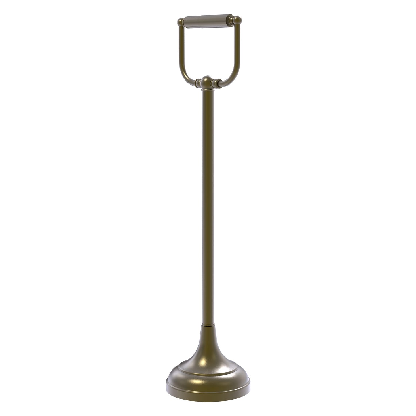 Allied Brass TS-24-ABR Antique Brass Freestanding Toilet Tissue Holder