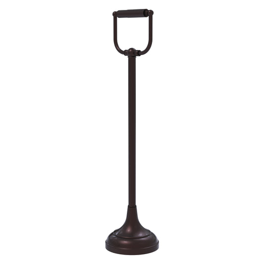 Allied Brass TS-24-ABZ Antique Bronze Freestanding Toilet Tissue Holder