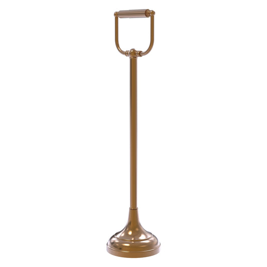 Allied Brass TS-24-BBR Brushed Bronze Freestanding Toilet Tissue Holder