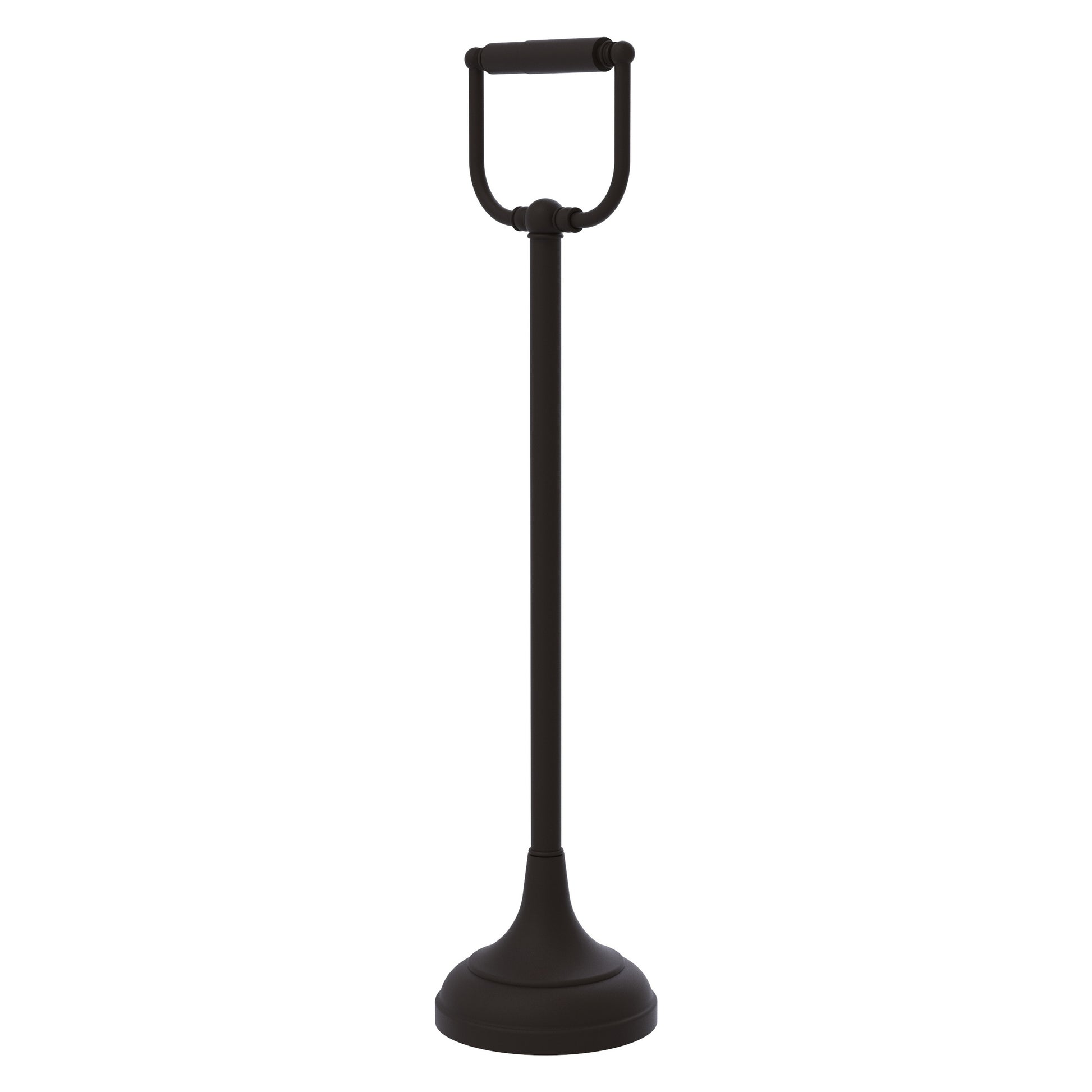 Allied Brass TS-24-ORB Oil Rubbed Bronze Freestanding Toilet Tissue Holder