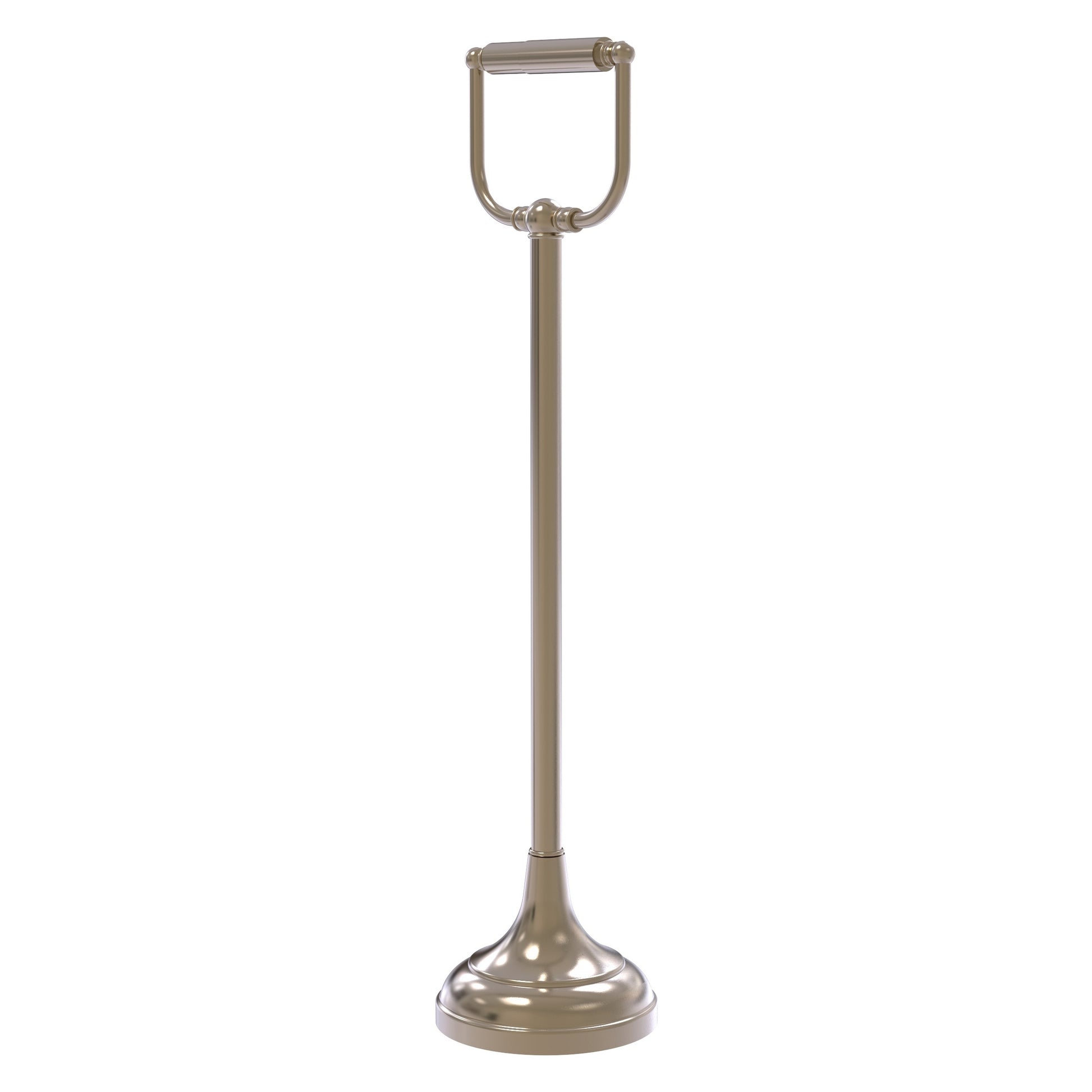 Allied Brass TS-24-PEW Antique Pewter Freestanding Toilet Tissue Holder
