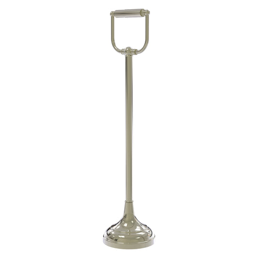 Allied Brass TS-24-PNI Polished Nickel Freestanding Toilet Tissue Holder