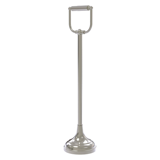 Allied Brass TS-24-SN Satin Nickel Freestanding Toilet Tissue Holder