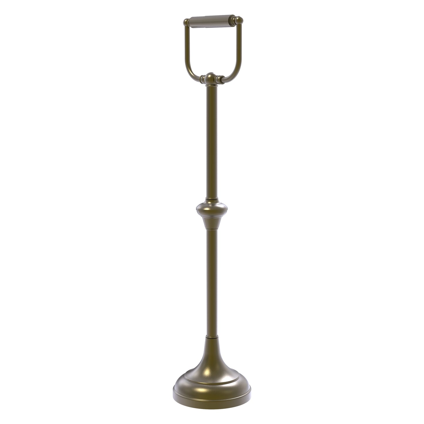 Allied Brass TS-24C-ABR Antique Brass Freestanding Toilet Tissue Holder