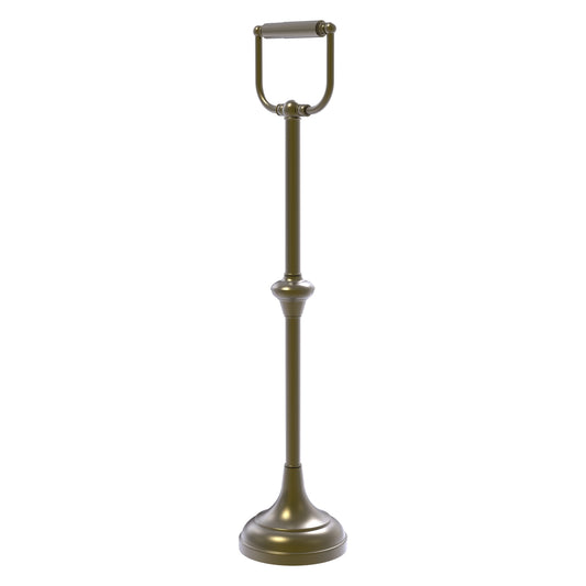 Allied Brass TS-24C-ABR Antique Brass Freestanding Toilet Tissue Holder