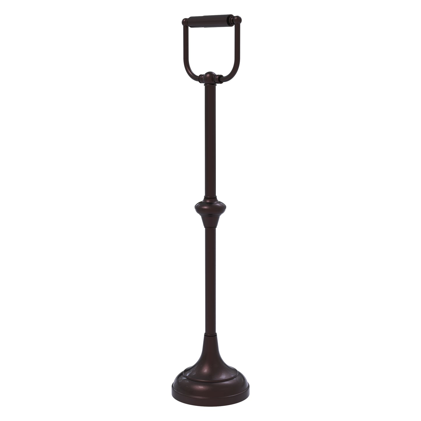 Allied Brass TS-24C-ABZ Antique Bronze Freestanding Toilet Tissue Holder