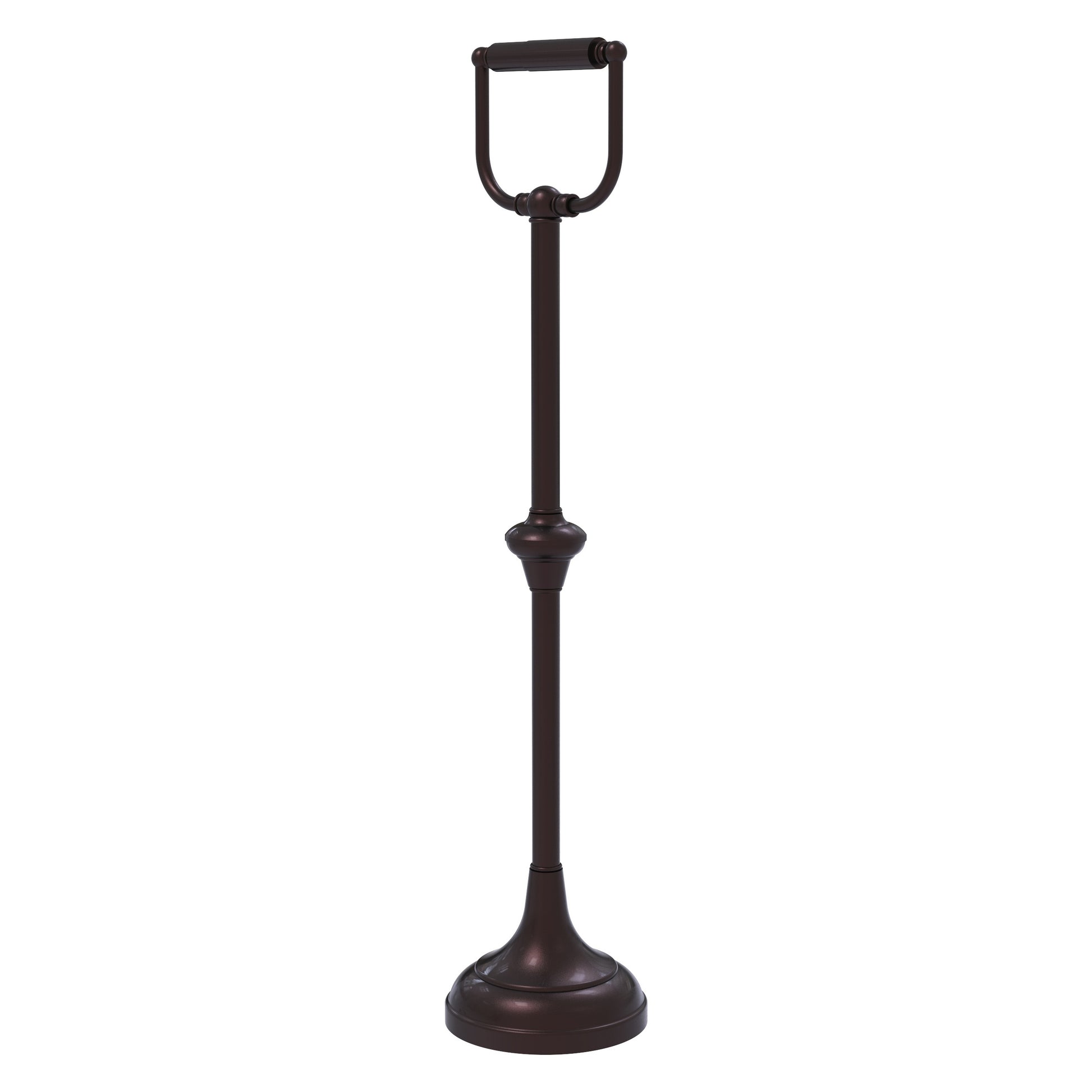 Allied Brass TS-24C-ABZ Antique Bronze Freestanding Toilet Tissue Holder