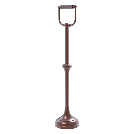Allied Brass TS-24C-CA Antique Copper Freestanding Toilet Tissue Holder