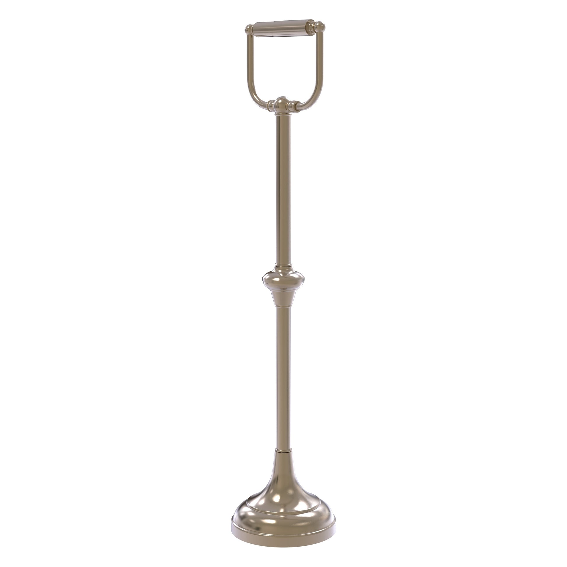 Allied Brass TS-24C-PEW Antique Pewter Freestanding Toilet Tissue Holder