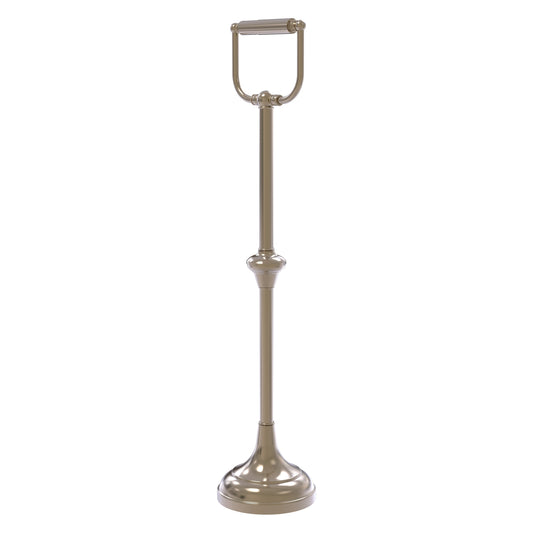Allied Brass TS-24C-PEW Antique Pewter Freestanding Toilet Tissue Holder