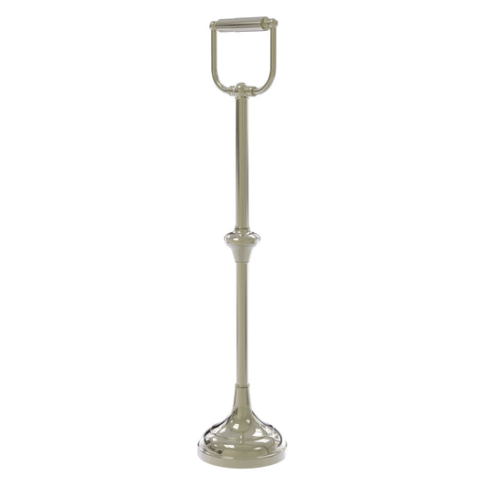 Allied Brass TS-24C-PNI Polished Nickel Freestanding Toilet Tissue Holder