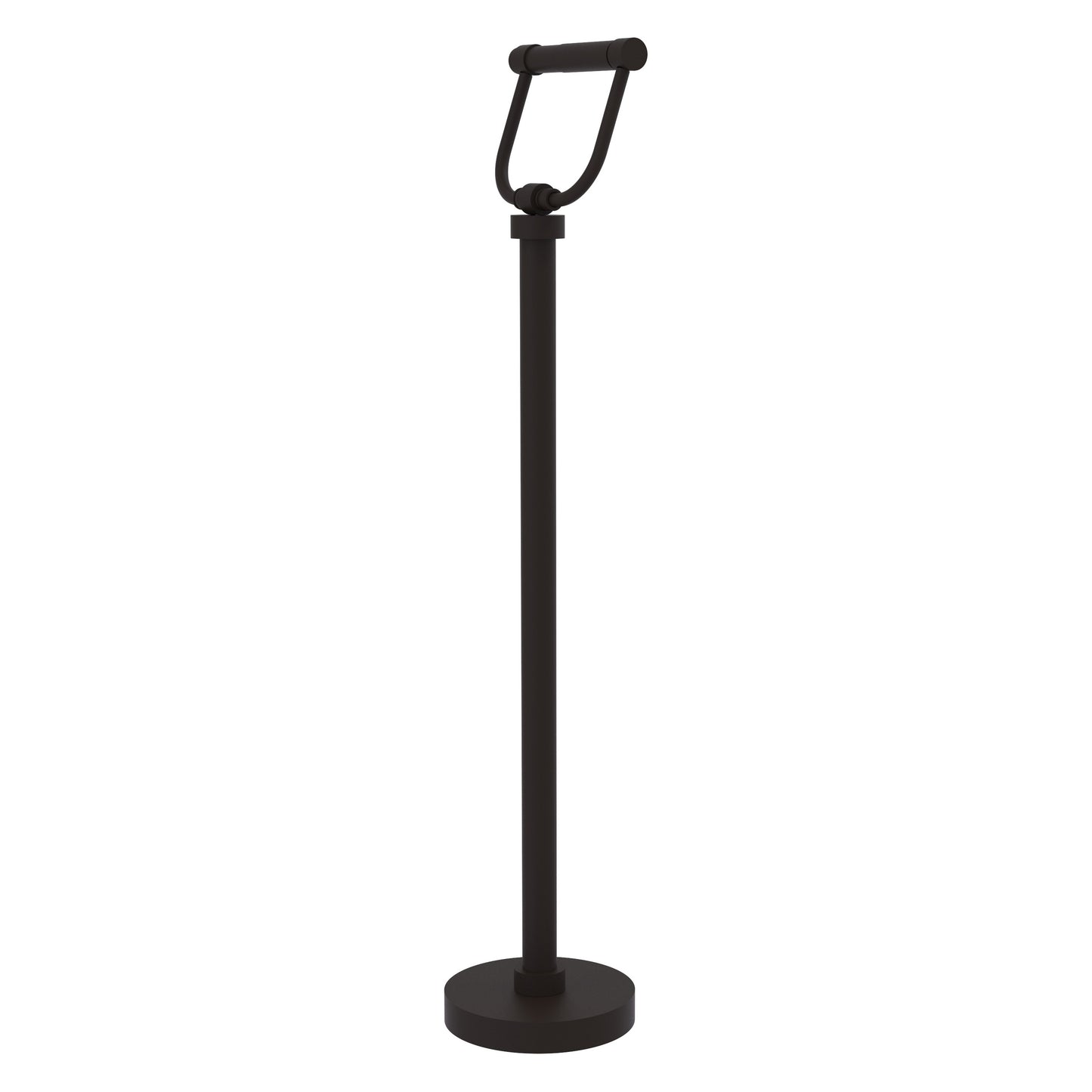Allied Brass TS-25-ORB Oil Rubbed Bronze Freestanding Toilet Tissue Holder