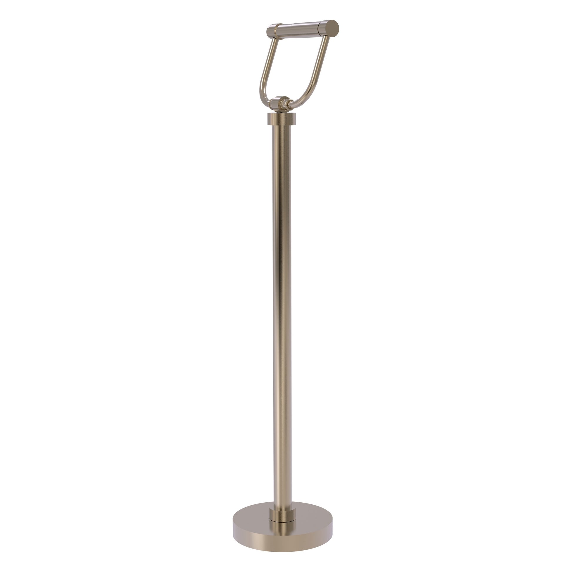 Allied Brass TS-25-PEW Antique Pewter Freestanding Toilet Tissue Holder