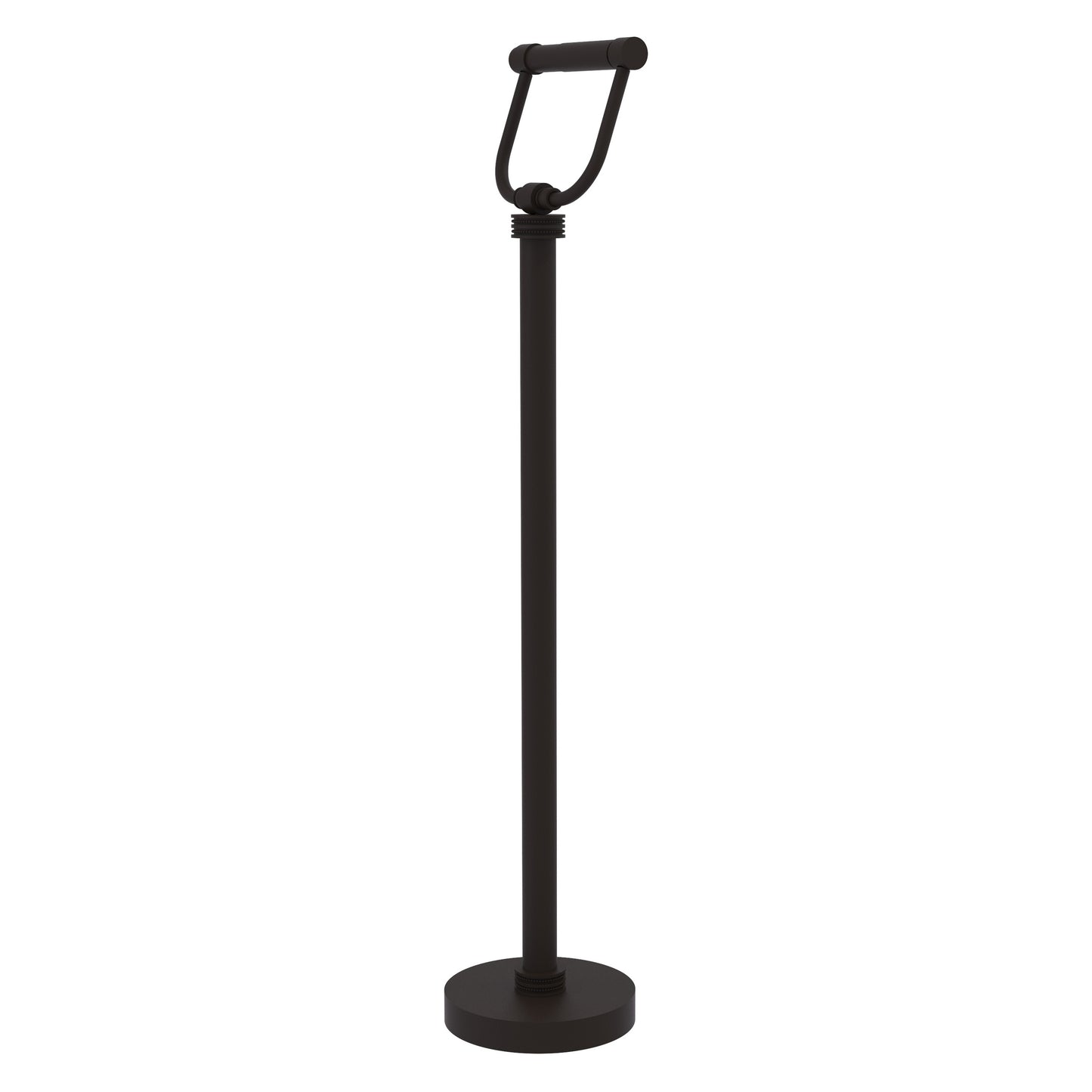 Allied Brass TS-25D-ORB Oil Rubbed Bronze Freestanding Toilet Tissue Holder