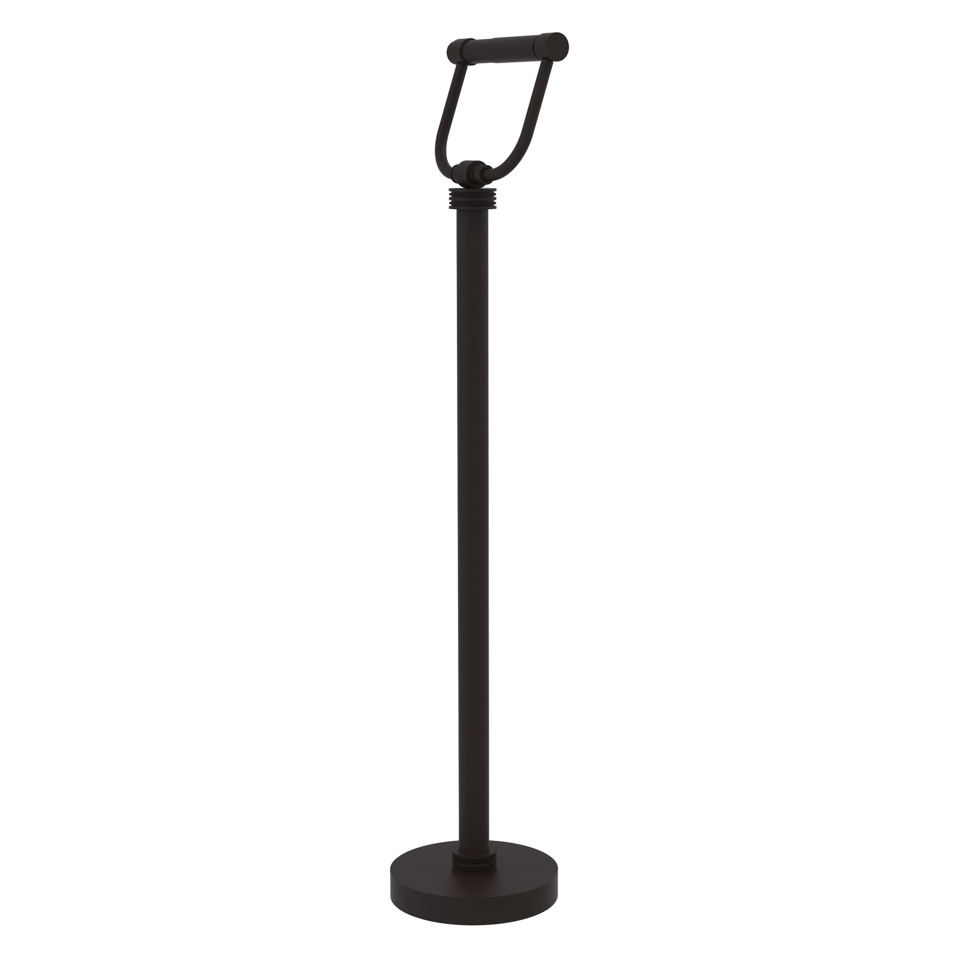 Allied Brass TS-25D-ORB Oil Rubbed Bronze Freestanding Toilet Tissue Holder