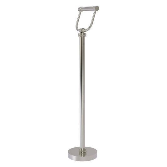 Allied Brass TS-25D-SN Satin Nickel Freestanding Toilet Tissue Holder