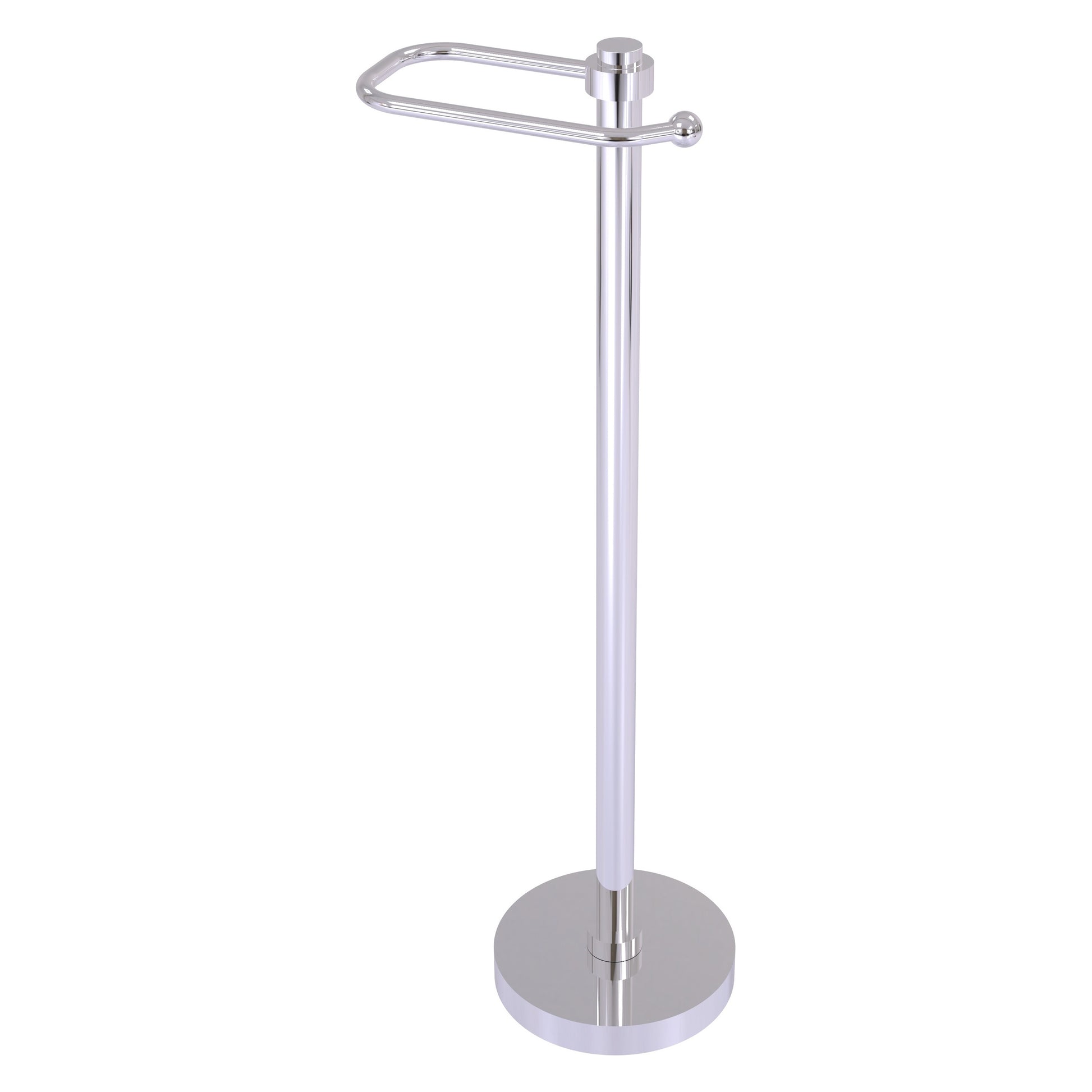 Allied Brass TS-25E-PC Polished Chrome European Style Freestanding Toilet Tissue Holder