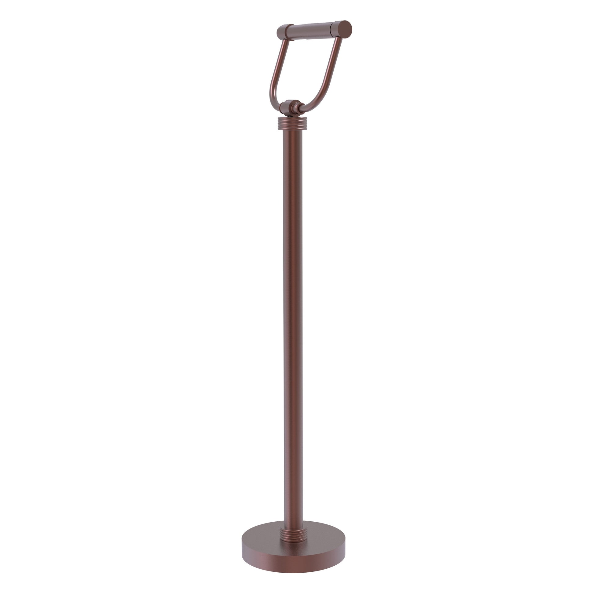 Allied Brass TS-25G-CA Antique Copper Freestanding Toilet Tissue Holder