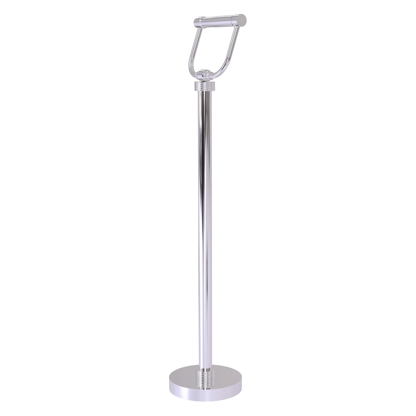 Allied Brass TS-25G-PC Polished Chrome Freestanding Toilet Tissue Holder