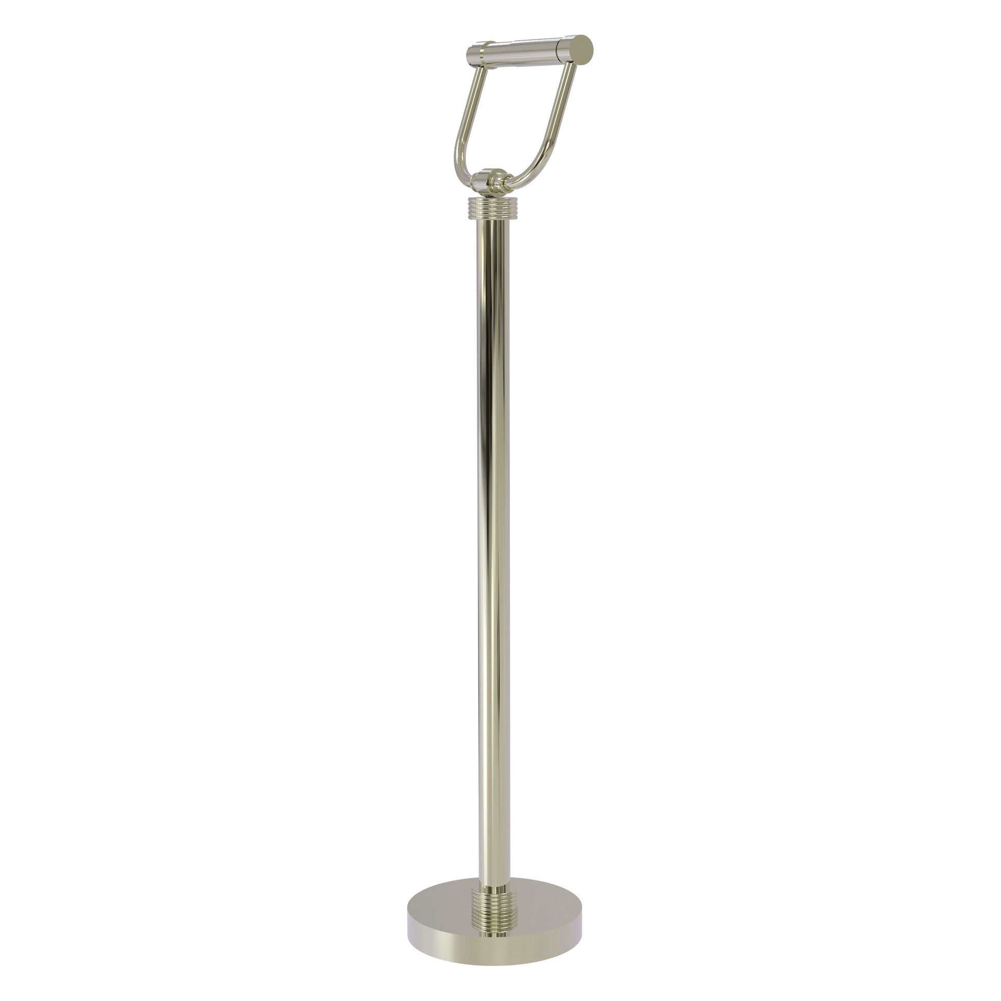 Allied Brass TS-25G-PNI Polished Nickel Freestanding Toilet Tissue Holder
