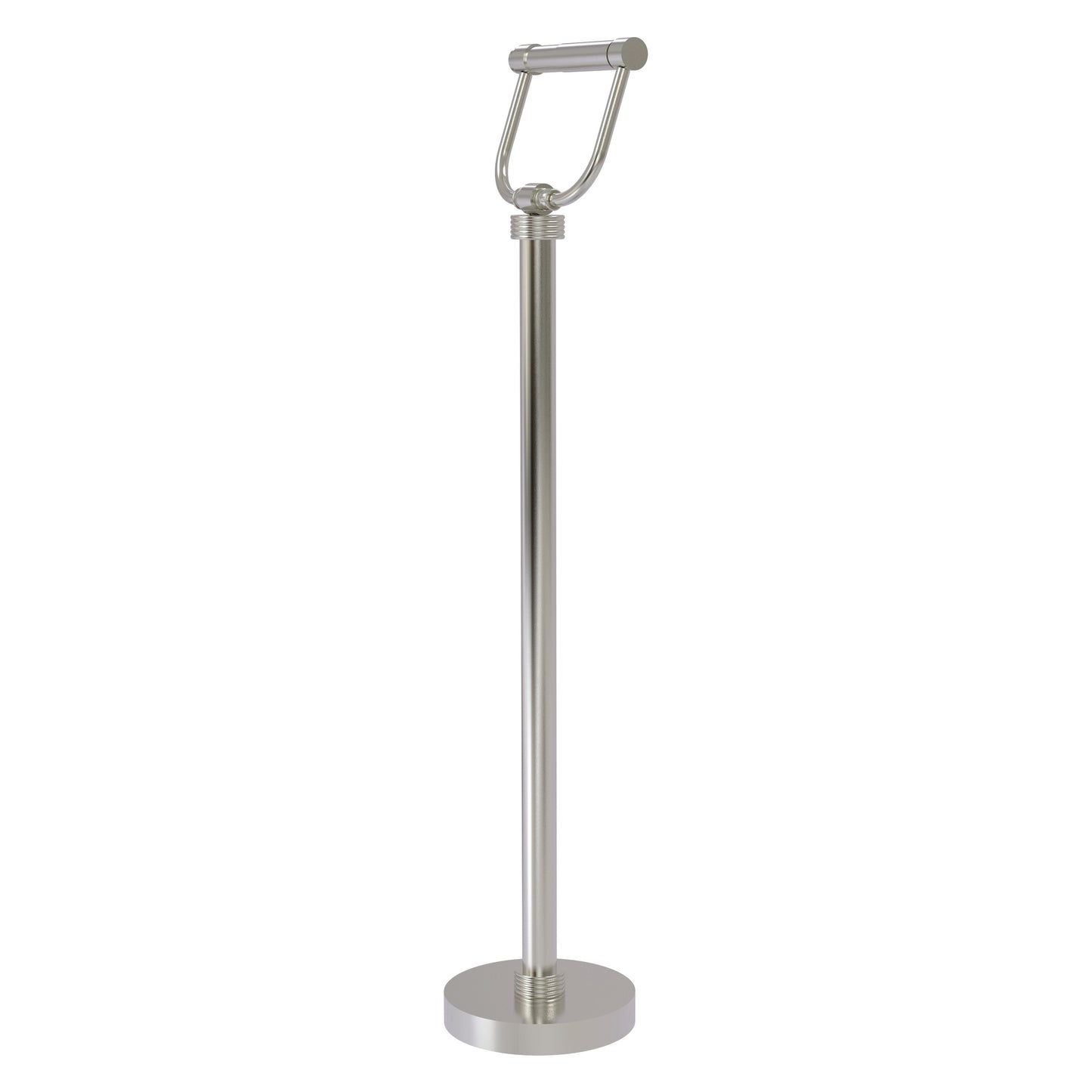 Allied Brass TS-25G-SN Satin Nickel Freestanding Toilet Tissue Holder