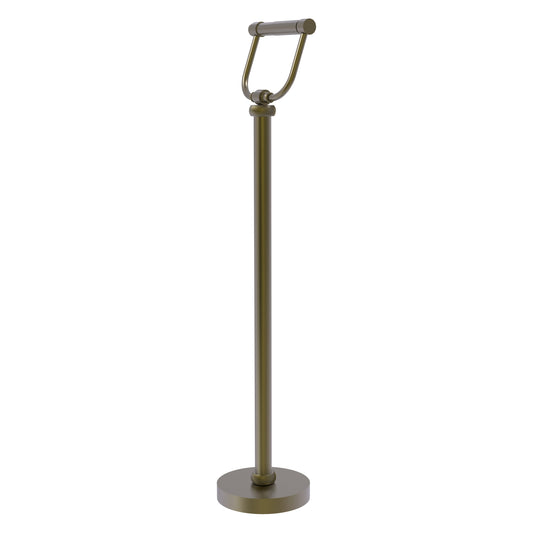 Allied Brass TS-25T-ABR Antique Brass Freestanding Toilet Tissue Holder