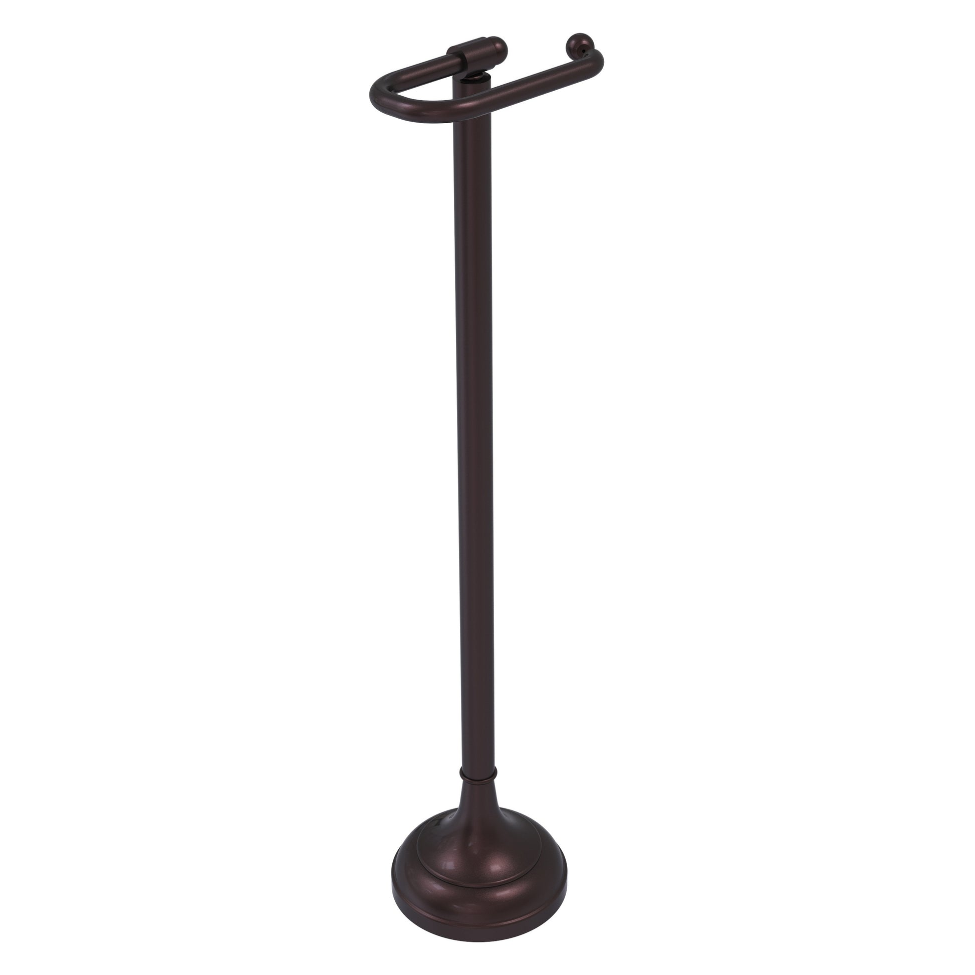 Allied Brass TS-28-ABZ Antique Bronze European Style Freestanding Toilet Tissue Holder