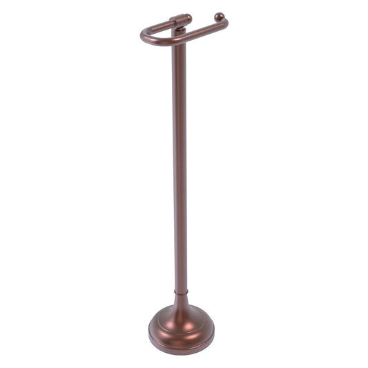 Allied Brass TS-28-CA Antique Copper European Style Freestanding Toilet Tissue Holder