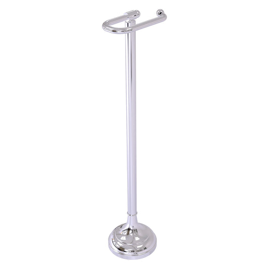 Allied Brass TS-28-PC Polished Chrome European Style Freestanding Toilet Tissue Holder