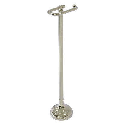Allied Brass TS-28-PNI Polished Nickel European Style Freestanding Toilet Tissue Holder