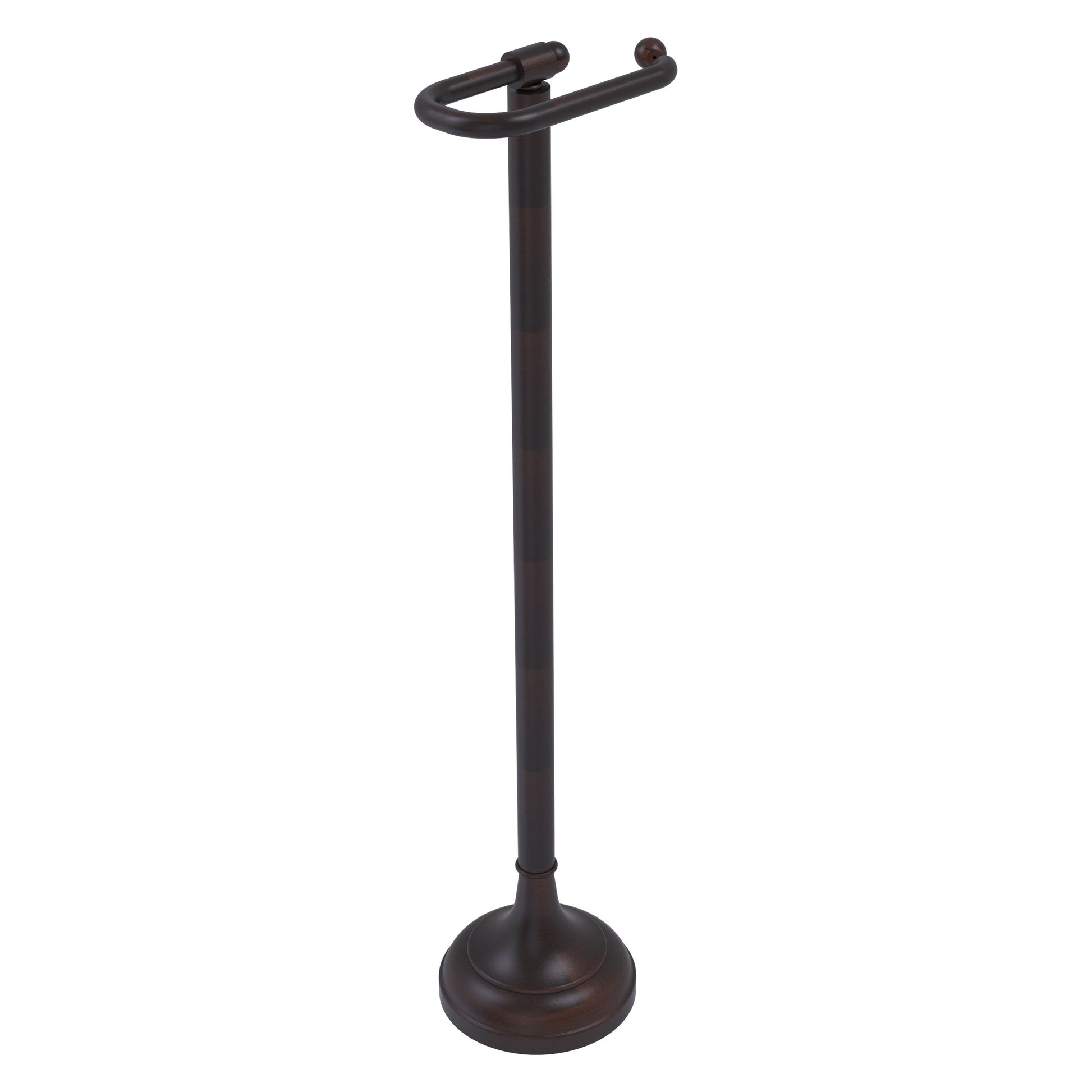 Allied Brass TS-28-VB Venetian Bronze European Style Freestanding Toilet Tissue Holder