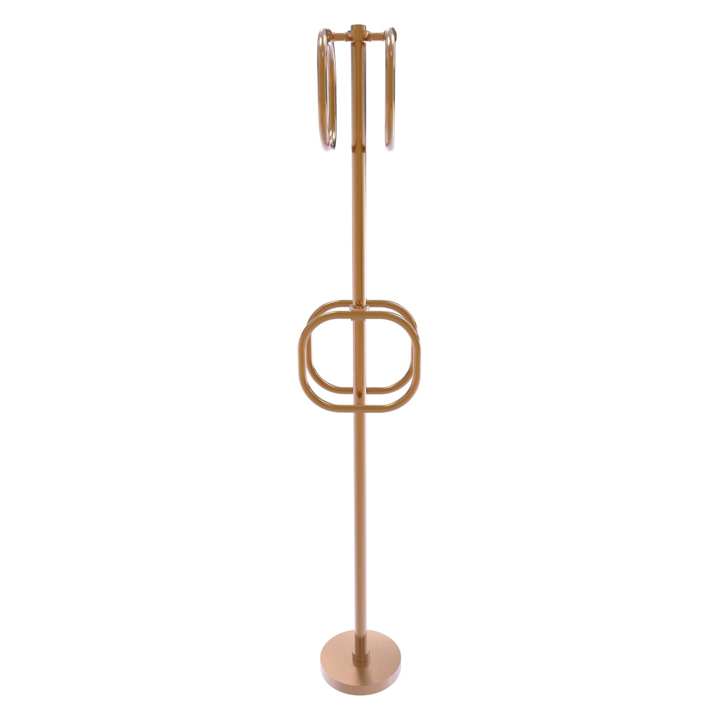 Allied Brass TS-40-BBR Brushed Bronze Freestanding Towel Holder
