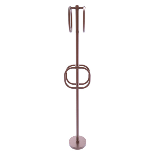 Allied Brass TS-40-CA Antique Copper Freestanding Towel Holder