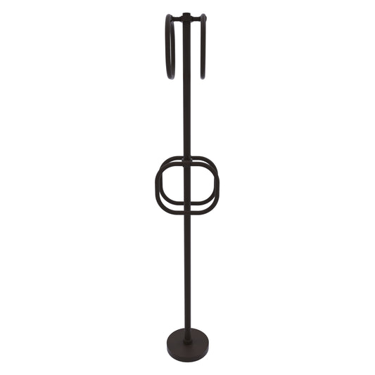 Allied Brass TS-40-ORB Oil Rubbed Bronze Freestanding Towel Holder