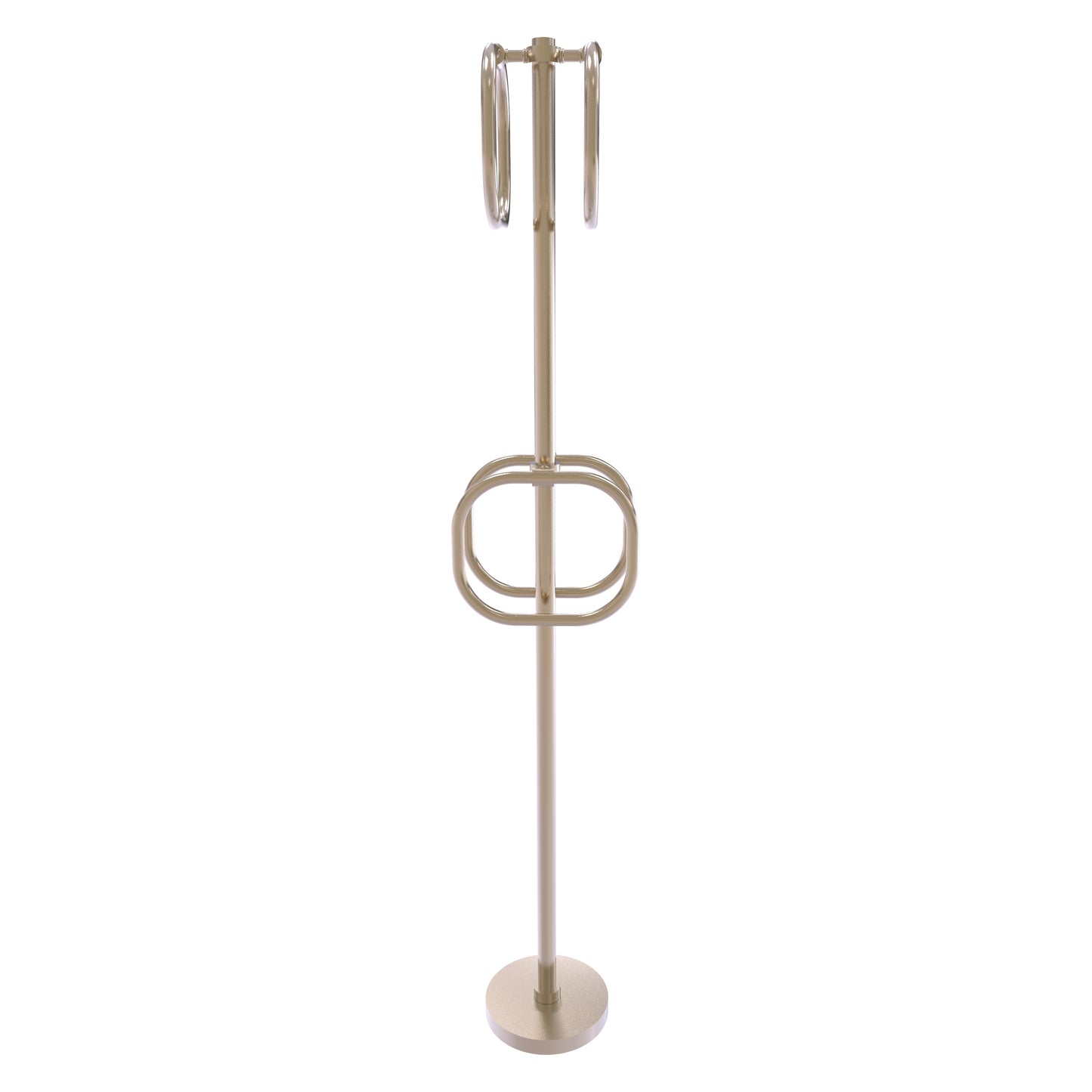 Allied Brass TS-40-PEW Antique Pewter Freestanding Towel Holder
