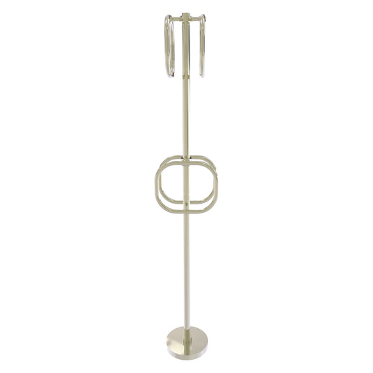 Allied Brass TS-40-PNI Polished Nickel Freestanding Towel Holder
