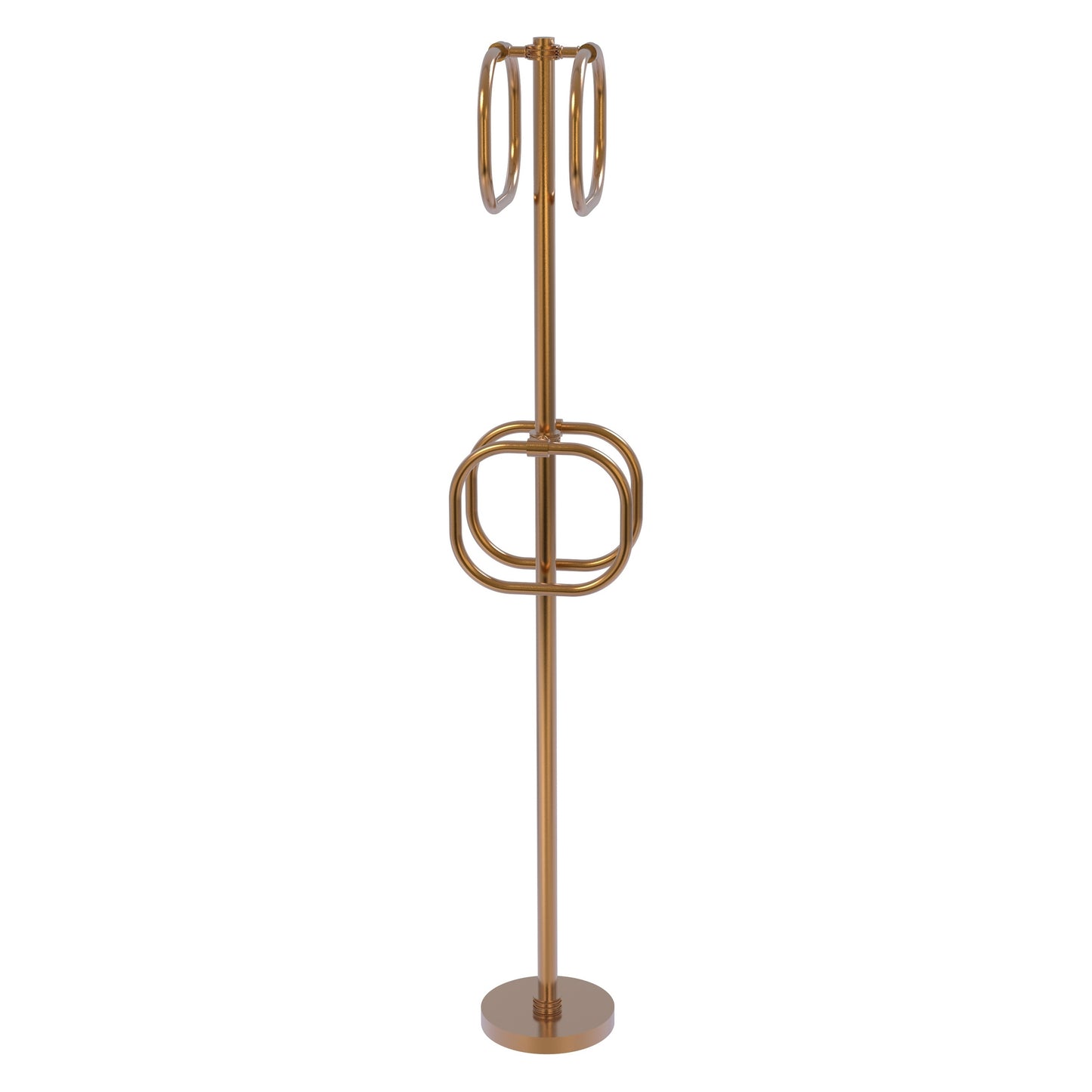 Allied Brass TS-40D-BBR Brushed Bronze Freestanding Towel Holder
